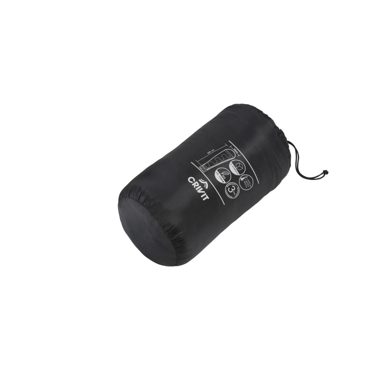 CRIVIT Schlafsack, inkl. Kompressionssack mit Kordelzug - B-Ware