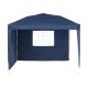 LIVARNO home Faltpavillon, mit 2 Wänden, blau - B-Ware Transportschaden Kosmetisch
