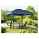 LIVARNO home Faltpavillon, mit 2 Wänden, blau - B-Ware Transportschaden Kosmetisch