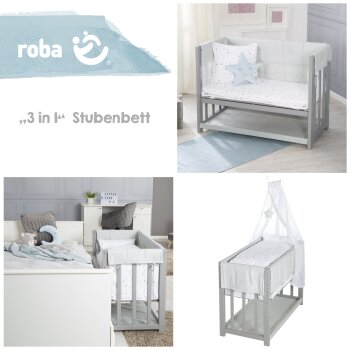 roba Sternenzauber 2-in1 Stubenbett,  taupe - B-Ware sehr gut