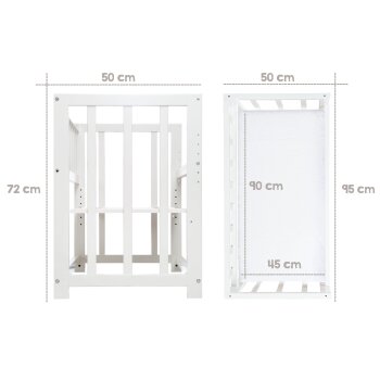 roba Sternenzauber 2-in1 Stubenbett,  taupe - B-Ware sehr gut