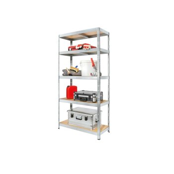PARKSIDE® Schwerlastregal, verzinkter Stahl, 90 x 180...