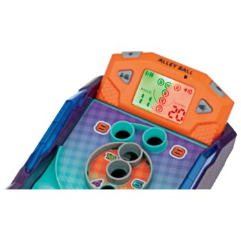 PLAYTIVE Elektronisches Tischspiel Alley-Ball / Basketball / Fußball, mit Einzel- und Duell-Spielmodus (Alley Ball) - B-Ware gut