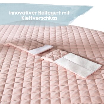 roba roba Style Wickelauflage, 85 x 75 cm, rosa/mauve - B-Ware sehr gut