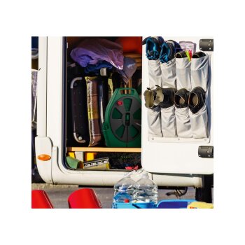 PARKSIDE® Schlauchbox / Kassetten-Flachschlauch, mit Durchflussregelung (Flachschlauch mit Kassette) - B-Ware sehr gut