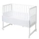 roba safe asleep Stuben- & Beistellbett, 3in1 mit Barriere, 45 x 90 cm, weiß - B-Ware neuwertig
