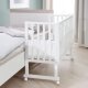 roba safe asleep Stuben- & Beistellbett, 3in1 mit Barriere, 45 x 90 cm, weiß - B-Ware neuwertig