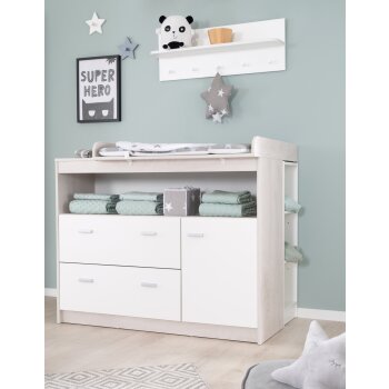 roba Wickelkommode Julia, mit Wickelansatz - B-Ware neuwertig