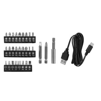 PARKSIDE® 4 V Akku-Schrauber »PAS D7«, mit Tauschaufsätzen und Bits - B-Ware sehr gut