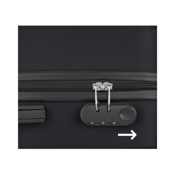 TOPMOVE® Koffer, Hardcase, M, 58 L - B-Ware sehr gut