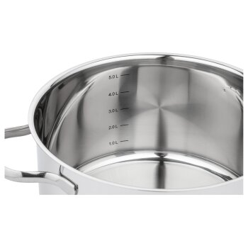 SILVERCREST® Topf, Ø 24 cm, Edelstahl - B-Ware neuwertig