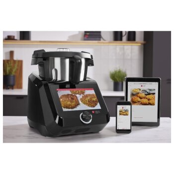 SILVERCREST® KITCHEN TOOLS Monsieur Cuisine Smart Black SKMS 1200 C1 - B-Ware neuwertig