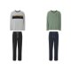 LIVERGY® Herren Pyjama, mit hohem Baumwollanteil - B-Ware