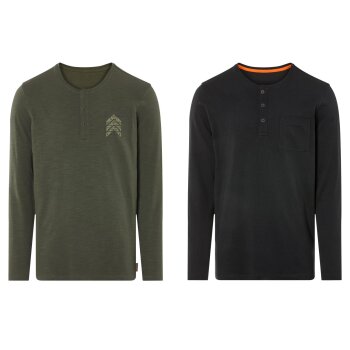 LIVERGY® Herren-Langarmshirt, körpernah...