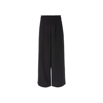 esmara® Damen Wide-Leg-Hose, aus Crinkle-Jersey - B-Ware