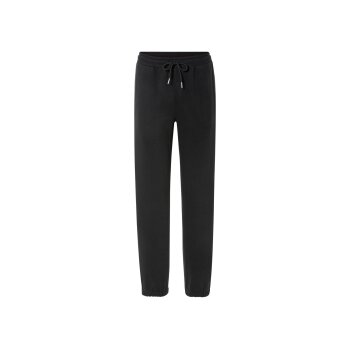 esmara® Damen Sweathose, mit Baumwolle (Schwarz, M (40/42)) - B-Ware neuwertig
