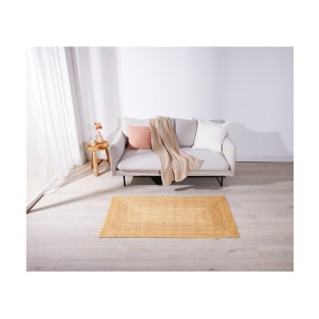 LIVARNO home Juteteppich, 80 x 150 cm + ø 100 cm (Rechteckig) - B-Ware neuwertig