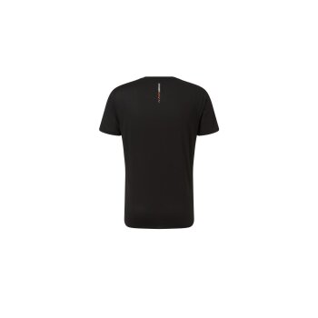 CRIVIT Herren Funktionsshirt, mit reflektierenden Deko-Elementen (Schwarz, XL (56/58)) - B-Ware neuwertig