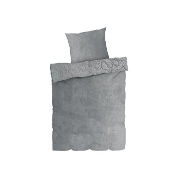 LIVARNO home Plüsch-Bettwäsche, 140 x 200 cm,...