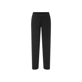 esmara® Damen Pyjama lang, L 44/46, grau/schwarz - B-Ware neuwertig