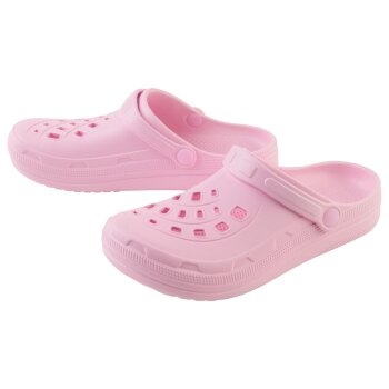 esmara® Damen Clogs mit umklappbarem Fersenriemen (pink, 38/39) - B-Ware neuwertig