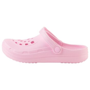 esmara® Damen Clogs mit umklappbarem Fersenriemen (pink, 38/39) - B-Ware neuwertig