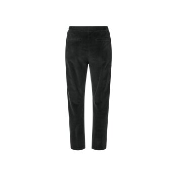 LIVERGY® Herren Cordhose, schmal geschnitten (Schwarz, L(52/54)) - B-Ware neuwertig