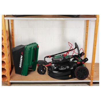 PARKSIDE® Benzin-Rasenmäher »Trike PBRMT 51 A1«, mit Schnitthöhenverstellung in 7 Stufen - B-Ware neuwertig