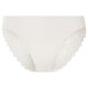 esmara® Damen Slips, 2 Stück, mit eleganter Spitze (Weiß, M (40/42)) - B-Ware neuwertig