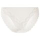 esmara® Damen Slips, 2 Stück, mit eleganter Spitze (Weiß, M (40/42)) - B-Ware neuwertig