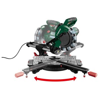 PARKSIDE® Kapp- und Zugsäge PZKS 2000 C3, 2000 W - B-Ware neuwertig