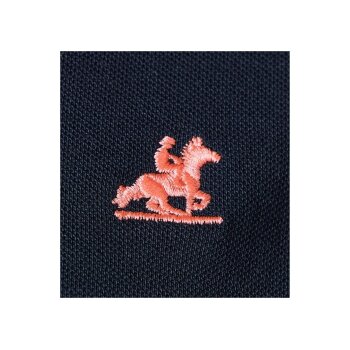 esmara® x Grand Polo Damen Poloshirt, aus reiner Baumwolle (navy, L (44/46)) - B-Ware neuwertig