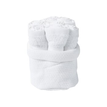 LIVARNO home Frottier-Gästetücher-Set, 8-teilig, 30 x 30 cm - B-Ware