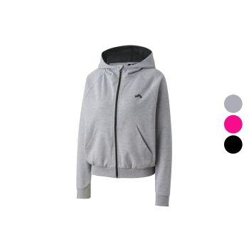 CRIVIT Damen Sweatjacke, modisch weit geschnitten - B-Ware