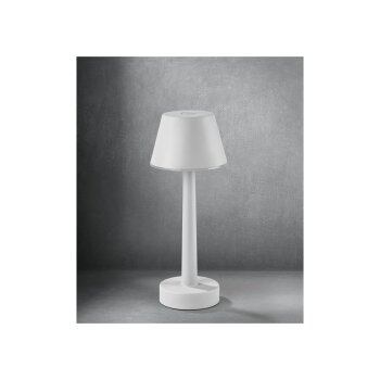 LIVARNO home LED-Akku-Tischleuchte, kabellos (Weiß) - B-Ware neuwertig