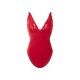 esmara® Damen Body mit Spitze (Rot, S(36/38)) - B-Ware neuwertig