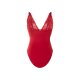 esmara® Damen Body mit Spitze (Rot, S(36/38)) - B-Ware neuwertig