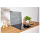 LIVARNO home Abdeckplatten Glas Quadratisch (Beton) - B-Ware neuwertig