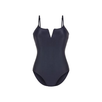 esmara® Damen Badeanzug, 40, marine - B-Ware neuwertig