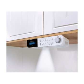SILVERCREST® Unterbau-Küchenradio SKR 3W D6,...