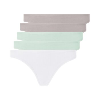 esmara® Damen Strings, 5 Stück, hoher...