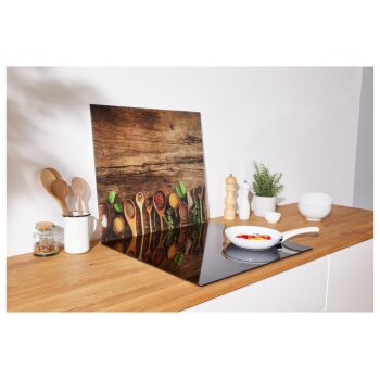 LIVARNO home Abdeckplatten Glas Quadratisch - B-Ware