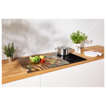 LIVARNO home Abdeckplatten Glas Quadratisch - B-Ware