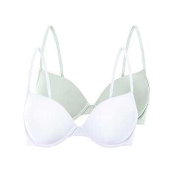esmara® Damen Bügel-BHs, 2 Stück, mit...