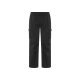 LIVERGY® Herren Cargohose, legere Form, modernes Ripstop-Muster (Schwarz, L (52/54)) - B-Ware neuwertig