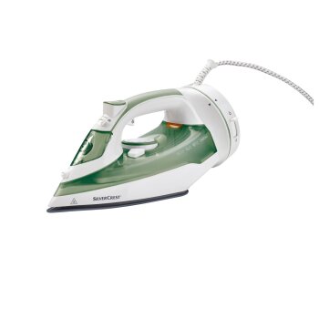 SILVERCREST® Kabelloses Dampfbügeleisen »SDBK 2400 E1«, inkl. Wasser-Nachfüllbecher (grün) - B-Ware sehr gut