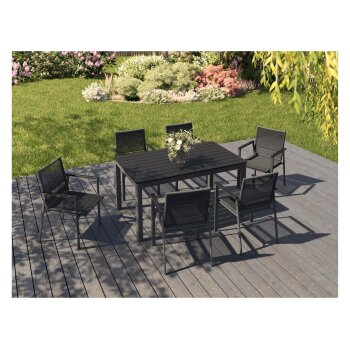 LIVARNO home Alu-Gartentisch »Miami«, 150 x 74 x 90 cm - B-Ware neuwertig