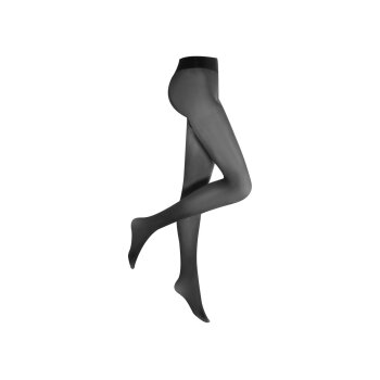 esmara® Damen Thermostrumpfhose mit Nude-Innenseite (schwarzes Netz, M(40/42)) - B-Ware neuwertig