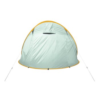 CRIVIT Pop-up-Campingzelt, für 2 Personen, grün/gelb - B-Ware sehr gut