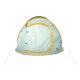 CRIVIT Pop-up-Campingzelt, für 2 Personen, grün/gelb - B-Ware sehr gut